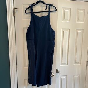 Vikolino Navy Blue Sleeveless jumpsuit